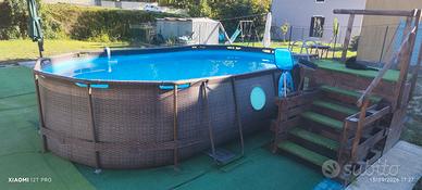 Piscina Bestway Power Steel ovale 