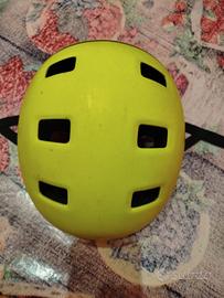 casco bici btwin teen 520 fluo