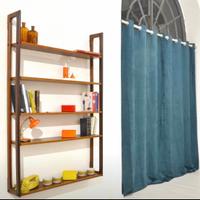 Libreria scaffale scandinavo teak vintage