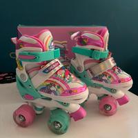 Pattini a rotelle bambina nr 26-29