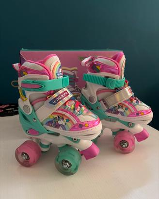 Pattini a rotelle bambina nr 26-29