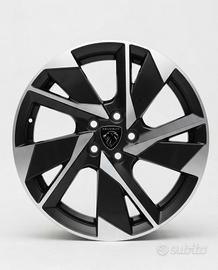 4 cerchi lega r17 - Peugeot - 308 New 9835057580