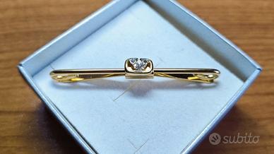 Fermacolletto Valentino per camicia, no gemelli,