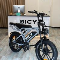 Bici elettrica Bicy for everyone grey nardo