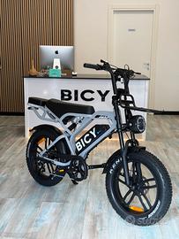 Bici elettrica Bicy for everyone grey nardo