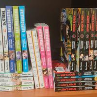 Manga acquistabili anche separatamente