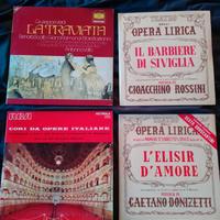 Vinili vintage_4 vinili opera lirica