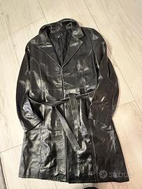 Soprabito pelle Blue Sand