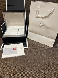 Box cofanetto porta orologio iwc 