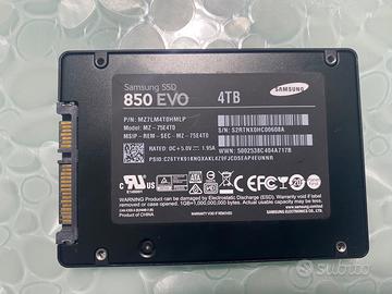 Samsung evo 4TB SSD