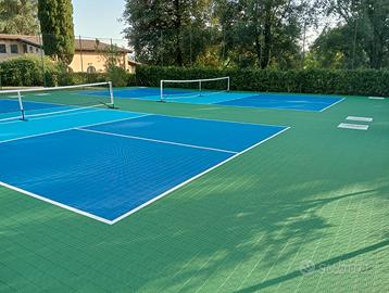 Campo pickleball smontabile ultima disponibilità