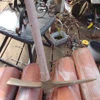 pico con manico vetroresina più badile 