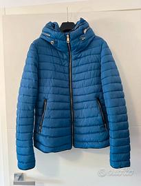 Giubbotto donna blu chiaro