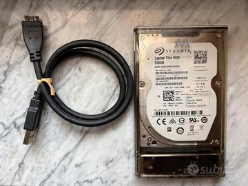 Hard Disk Esterno Seagate 500 Gb Usb 3.2