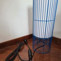 2 lampade IKEA blu da terra o sospensione