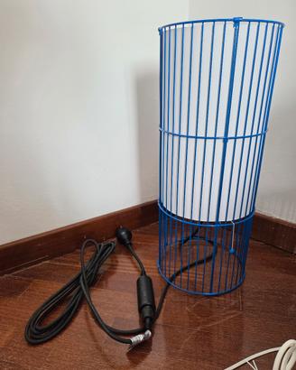 2 lampade IKEA blu da terra o sospensione
