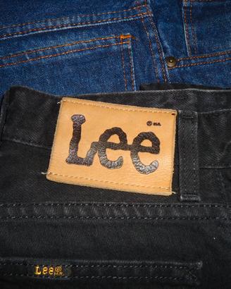 Pantaloni jeans uomo Lee e altri 100% cotone