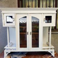 antica vetrinetta dei bisnonni