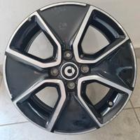 1 cerchio lega smart fortwo forfour r15 ls3936