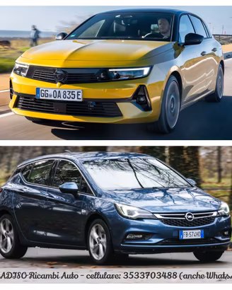 Ricambi opel astra 2009-2023