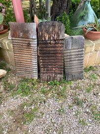 Lavapanni vintage in legno