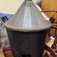 Damigiana in Vetro Verde con Rubinetto - 54 Lirtri