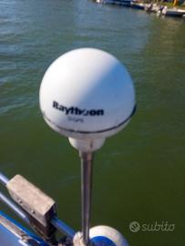 Antenna gps Raytheon / con cavo e spinotto