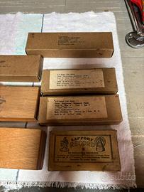 Lotto di pietre per affilare vintage