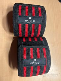 Fasce ginocchia da palestra MATCHU