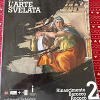 libro storia dell'arte "l'arte svelata 2"
