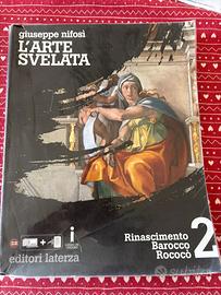 libro storia dell'arte "l'arte svelata 2"