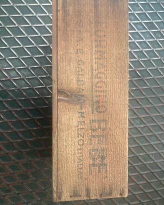 Scatola in legno vintage