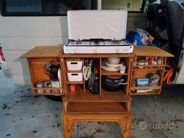 mobile cucina campeggio giardino