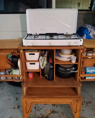 mobile cucina campeggio giardino