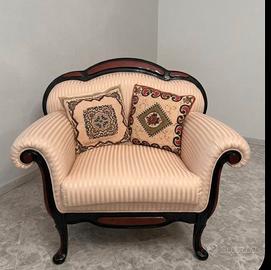 Poltrona classica stile Luigi Filippo