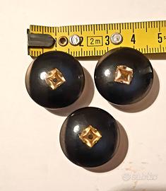 Set bottoni gioiello 