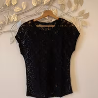 Top pizzo Calvin Klein