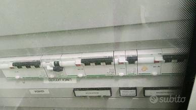 3 quadri elettrici  già  cablati con interuttori 