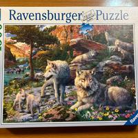 Puzzle 1500 pezzi - Lupi