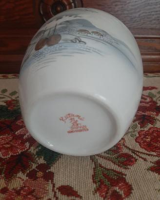 Vaso Miniatura Giapponese Kutani in Porcellana