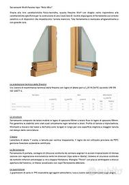 Serramenti in legno doppio vetro e porte interne