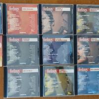 10 CD Feeling's  musica italiana ed internazionale