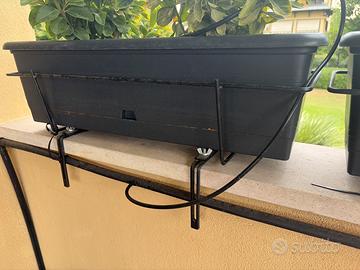 9 Portavasi balconiera da muretto misure 90 e 62cm