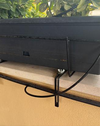 9 Portavasi balconiera da muretto misure 90 e 62cm