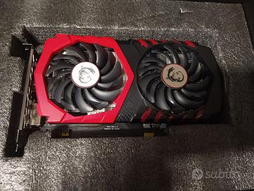Scheda video MSI GEFORCE GTX 1050Ti Gaming X