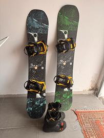 Tavolo snowboard burton + attacchi