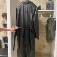 Cappotto in pelle vera