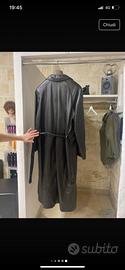 Cappotto in pelle vera