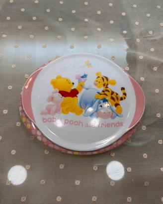Piatto con coperchio Disney per pappa svezzamento