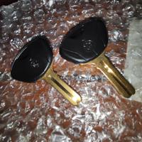 2 x Chiave moto BMW matrice non fresata